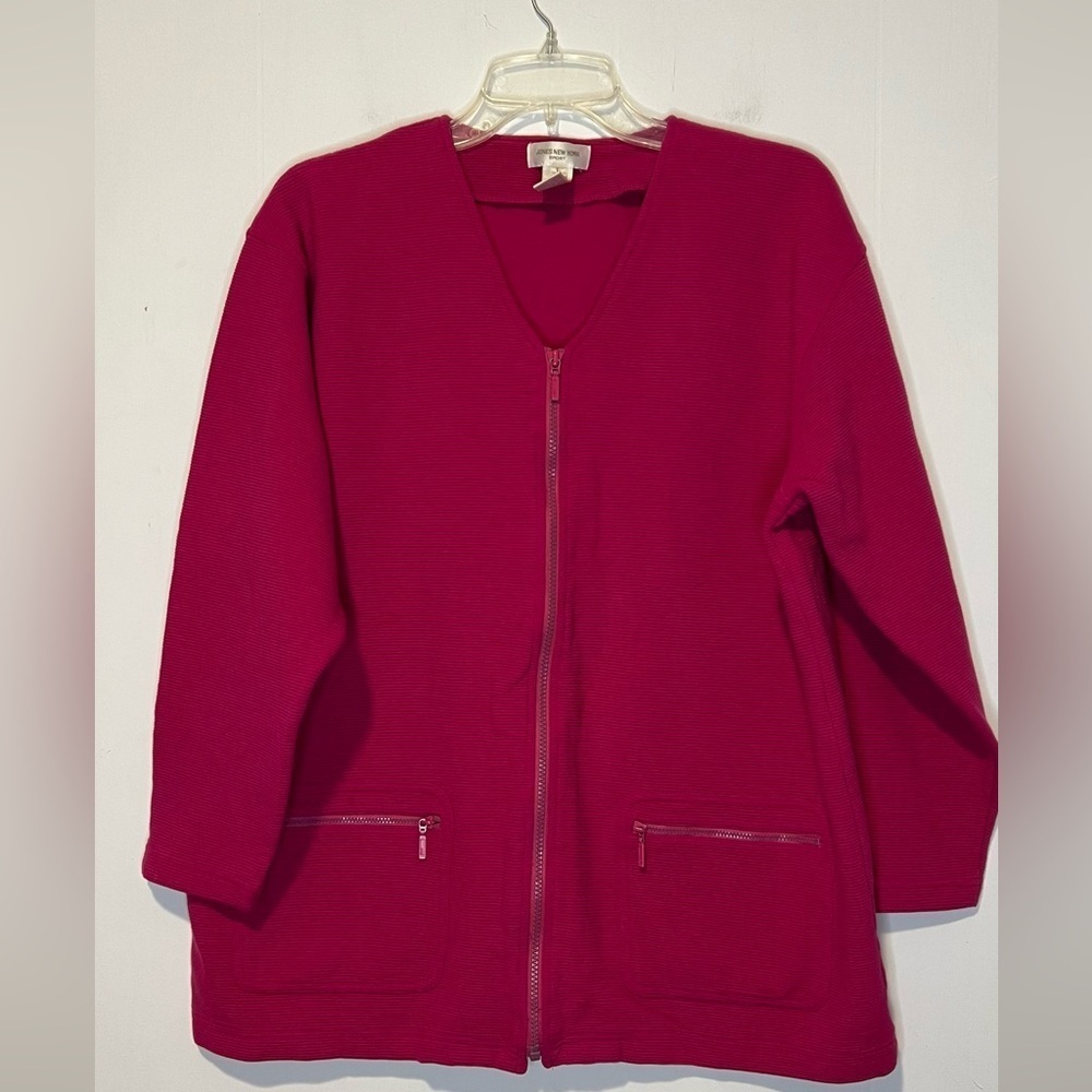 Jones New York Women's Cardigan - Deep Pink K